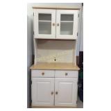 White Kitchen Hutch
