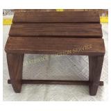 Small wooden step up stool