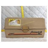 Tackle box filled Black Powder supplies