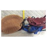 Reusable bags with baskets