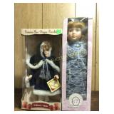 Porcelain doll set