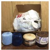 Crazy Chet thread and twisted sisal twine