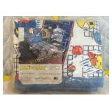 Pac-Man print polyester blanket