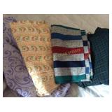 Assortment of quilting materials