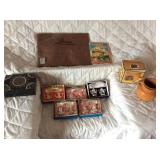 Tin canister set, coasters, mini Tea Pot sets,