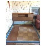 Full size Wooden head board