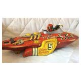 Vintage Marx Windup Flash Gordon Rocket Fighter