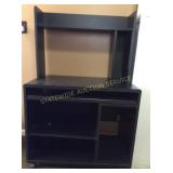 Black Desk w/ CD Storage