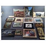 Plastic thermometers w/ advertisements