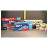 Aluminium Foil, Wax paper, Parchment paper