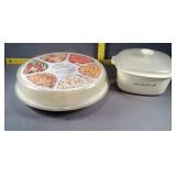 Party Storage Tray, Plastic Casserole container