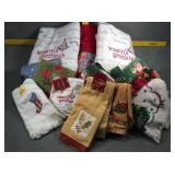 Christmas hands towels
