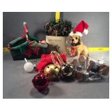 Holiday Basket, Dog & Wall decor.