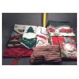 Holiday table clothes, mats & runners