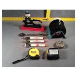 Nut Cracker, Can openers, measuring tapes, records