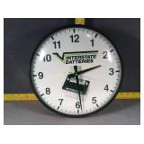 Interstate Batteries Clock
