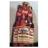 Budweiser Tin w/ 3 bottles
