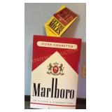 Marlboro 3-D Cardboard Sign