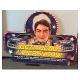 Pepsi 400 race car display