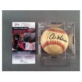 Al Kaline signed Baseball  JSA Certified