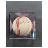 Mickey Stanley signed Baseball