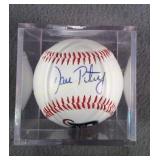 Dan Petery signed baseball