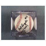 Carl Angelo signed Baseball