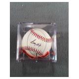 Billy Hoeft signed baseball