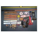 Collective Rulers, pins, lighters & more