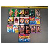 Baseball, Football, Ghost Buster II Trading Cards