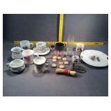 Siler & Mustache Cups