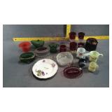 Souvenir Glass Collectibles of Michigan Towns