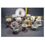 Shaving Scuttle Mug & Mustache Cups