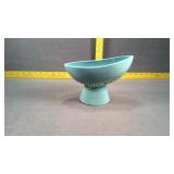 McCoy USA Mid Centry Modern Turquoise Planter