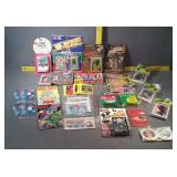 Baseball Cards, Gum, coin & Supper Hero Cards