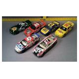 Nascar Die Cast cars 1/24  #97,#30#45,#27,#3