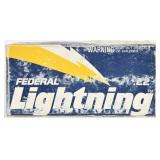 500 Rounds Of Federal Lightning .22 LR Ammo