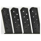 (4) COLT 1911 .45 acp 13 rd Magazines