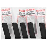 (5) Glock 33 Gen 3 357 Sig 13 rd Magazines