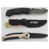 Lot of 3 Knives Schrade - Gerber - Old Timer