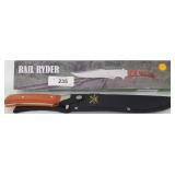 Tac Extreme Rail Ryder Fixed Blade Knife W/ Sheath
