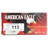 20 rds American Eagle 22-250 Rem ammo