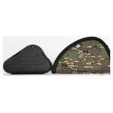 Lot of 2 Handgun Case one Hard case one soft Case