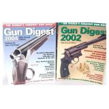 Gun Digest for 2002 56th Edition and 2004 58th Edn