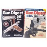 Lot of 2 Gun Digest for 2011 and 2006 see below