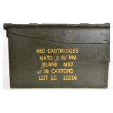 USGI Military Can with full of misc ammo!!