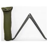 U.S. Military GI M16 Spring Loaded Bipod W/ Case