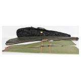 Four various Rifle / Shotgun Cases VTG Style