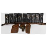 Leather Lot various items Sling, Holsters & more