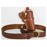S&W Leather Holster #21 34 w/Leather Belt